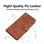Leather Wallet Book Case Flip Cover with Strap For Samsung Galaxy A02S SM-A025F Slim Fit Look  